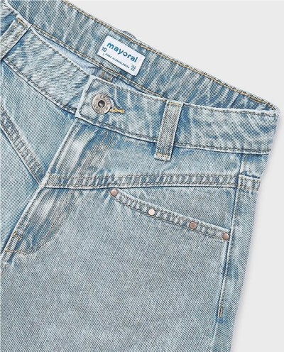 SHORT DENIM TACHUELAS