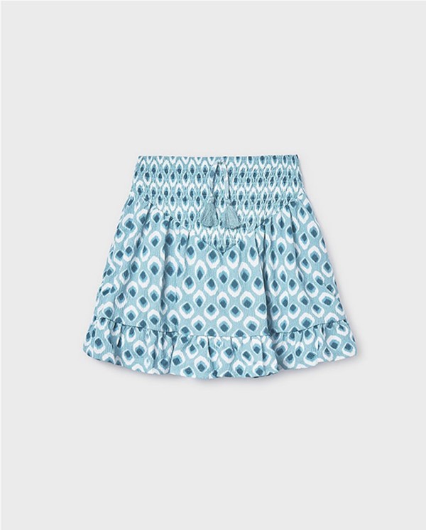 FALDA ESTAMPADA CON SHORT