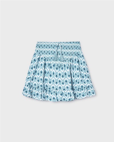 FALDA ESTAMPADA CON SHORT