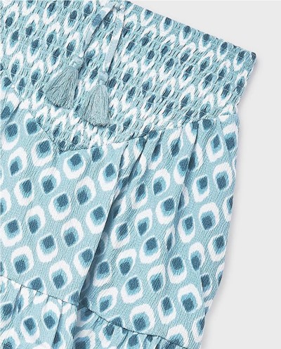 FALDA ESTAMPADA CON SHORT