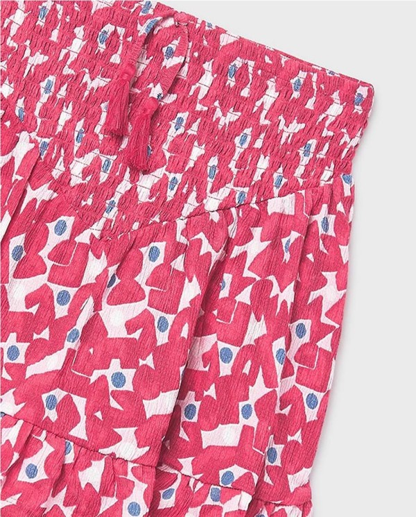 FALDA ESTAMPADA CON SHORT
