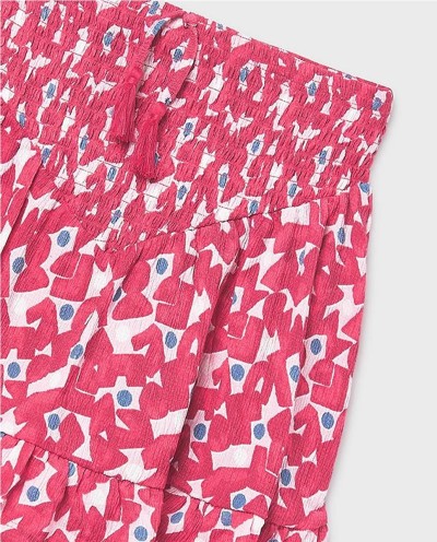 FALDA ESTAMPADA CON SHORT