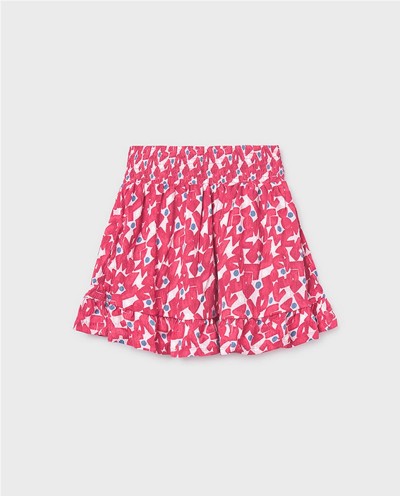 FALDA ESTAMPADA CON SHORT