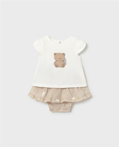 CONJUNTO FALDA OSITO
