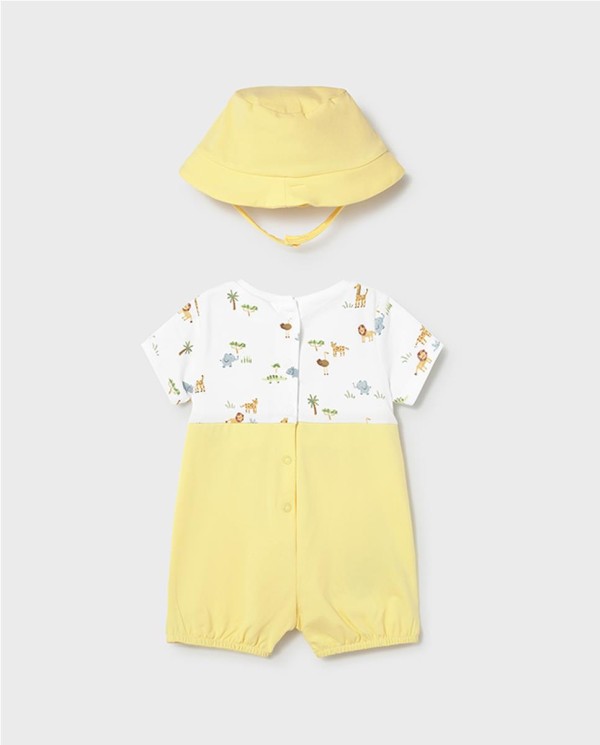 PELELE PETO CON GORRO ANIMALS