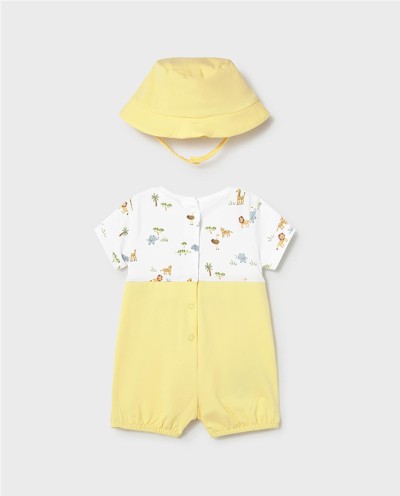 PELELE PETO CON GORRO ANIMALS