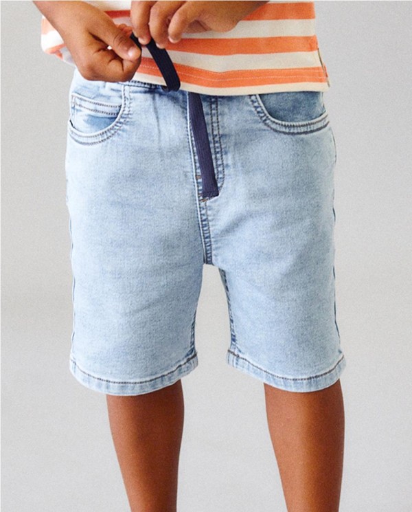 BERMUDA DENIM JOGGER