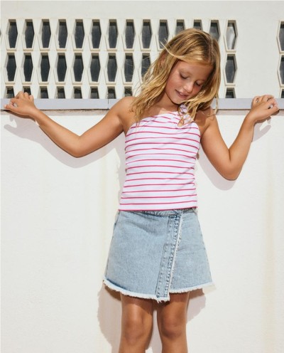 FALDA SHORT DENIM