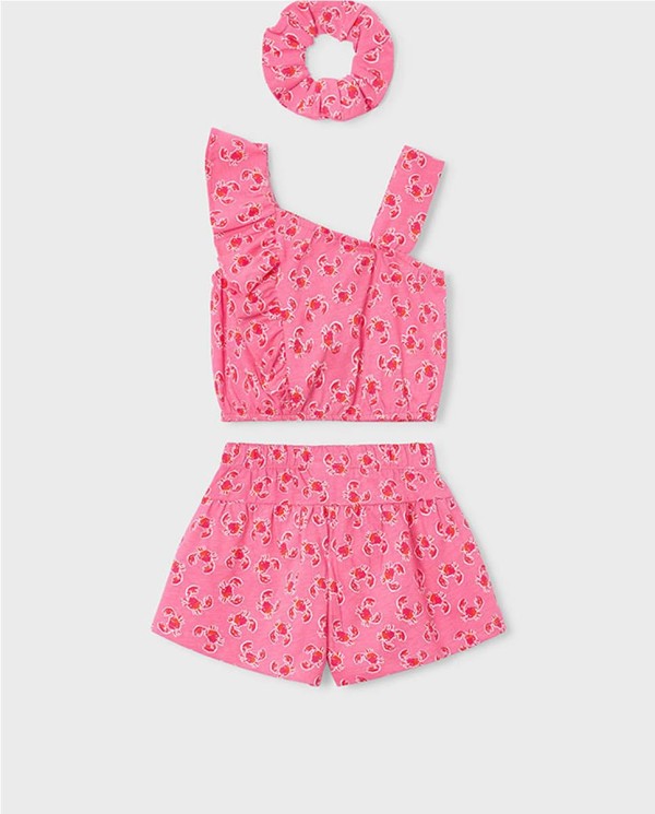 CONJUNTO SHORT CON COLETERO