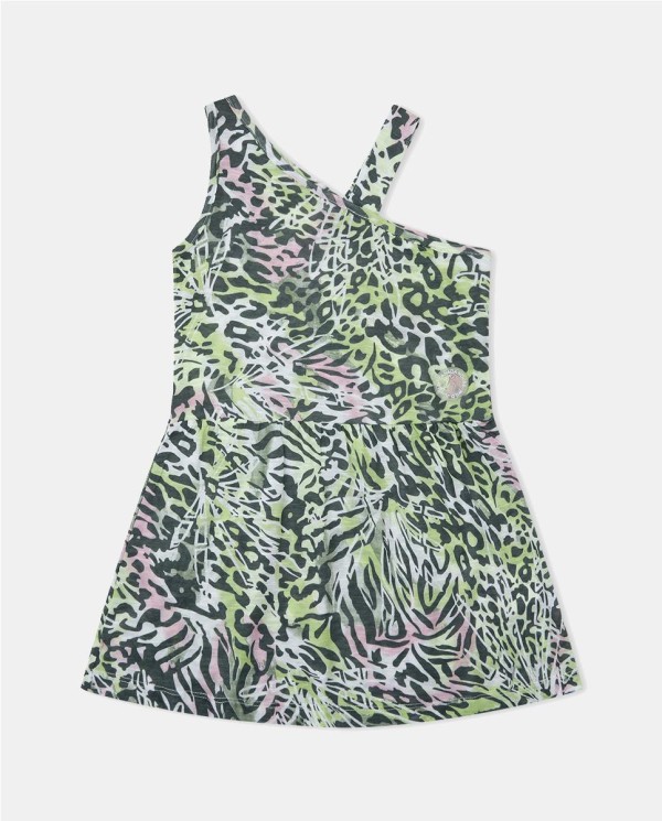 VESTIDO PUNTO ASIMÉTRICO
