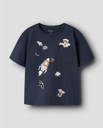 CAMISETA BOLSILLO ASTRONAUTA