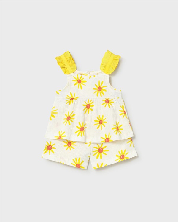 CONJUNTO SHORT GIRASOLES