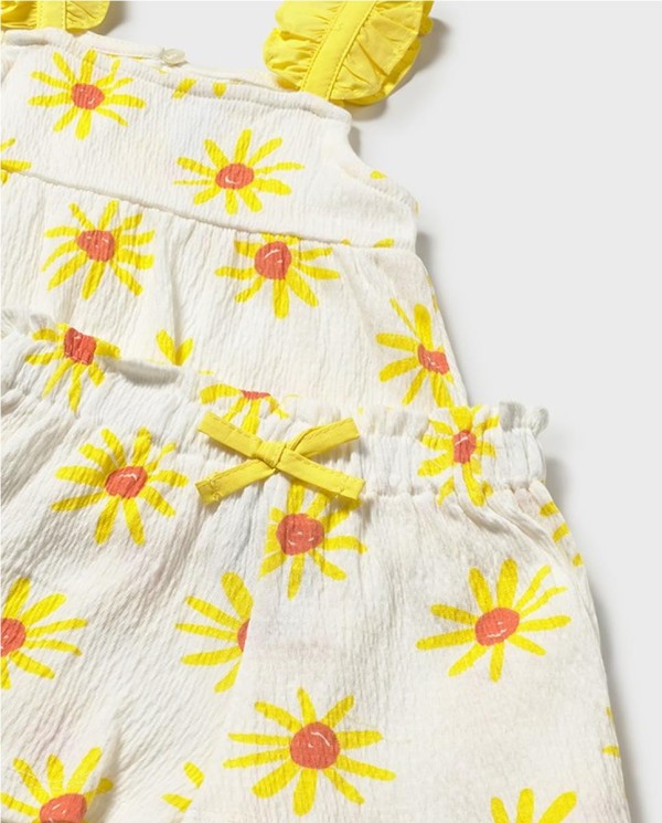 CONJUNTO SHORT GIRASOLES