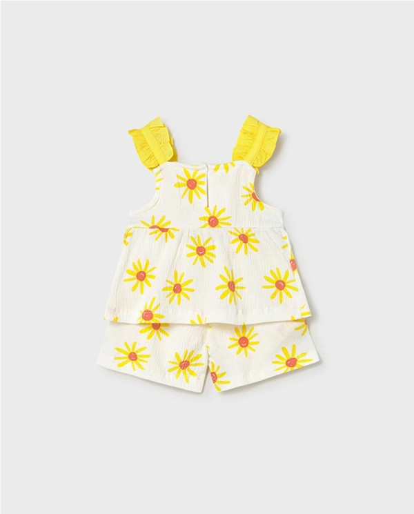 CONJUNTO SHORT GIRASOLES