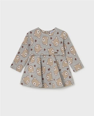 VESTIDO ESTAMPADO JACQUARD
