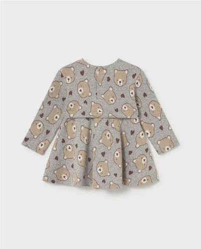 VESTIDO ESTAMPADO JACQUARD