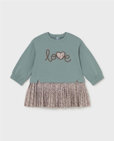 VESTIDO COMBINADO LOVE