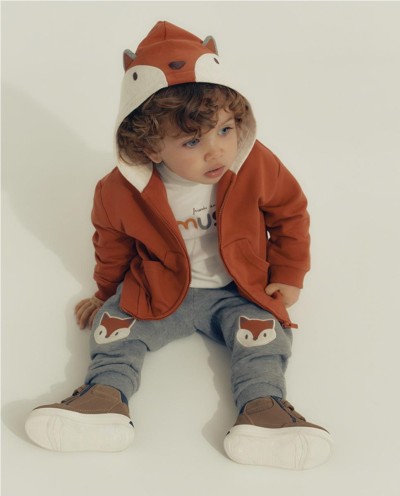 CHÁNDAL CHAQUETA 3 PIEZAS ANIMALITOS