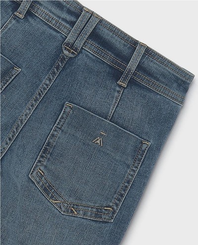 PANTALÓN DENIM WIDE LEG