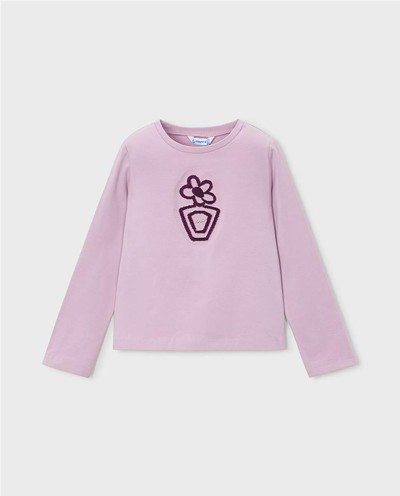 CAMISETA BÁSICA FLOR
