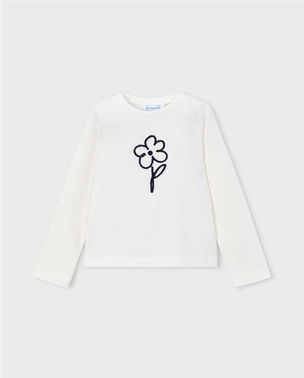 CAMISETA BÁSICA FLOR
