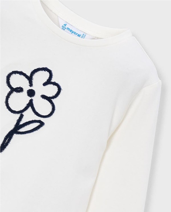 CAMISETA BÁSICA FLOR 2