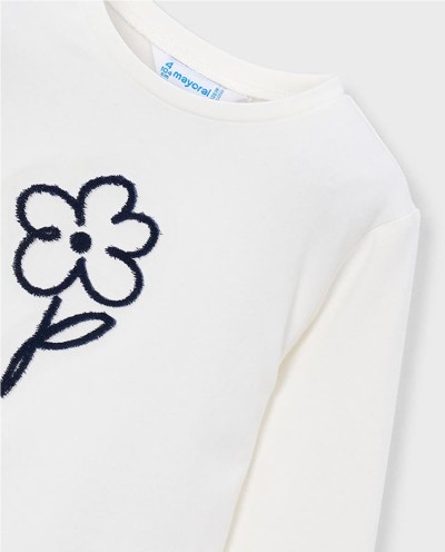 CAMISETA BÁSICA FLOR