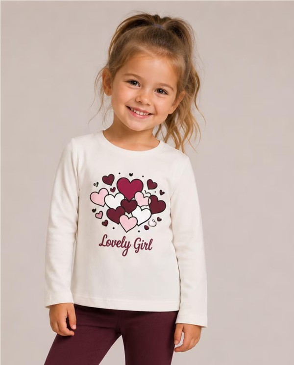 CAMISETA LOVELY GIRL