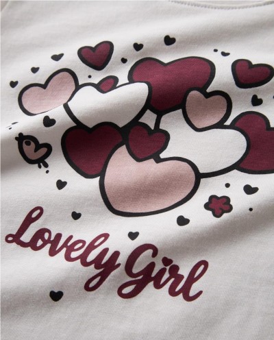 CAMISETA LOVELY GIRL
