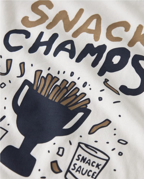 CAMISETA SNACK CHAMPS