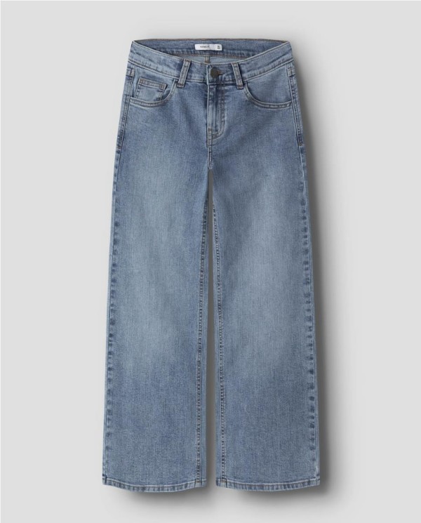 PANTALÓN DENIM CORTE ANCHO