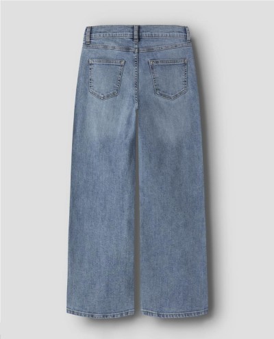 PANTALÓN DENIM CORTE ANCHO