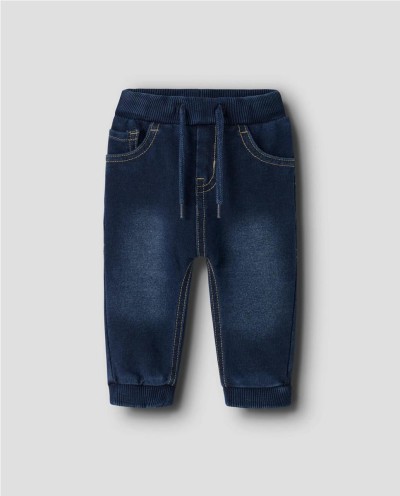 PANTALÓN PUNTO DENIM BAGGY