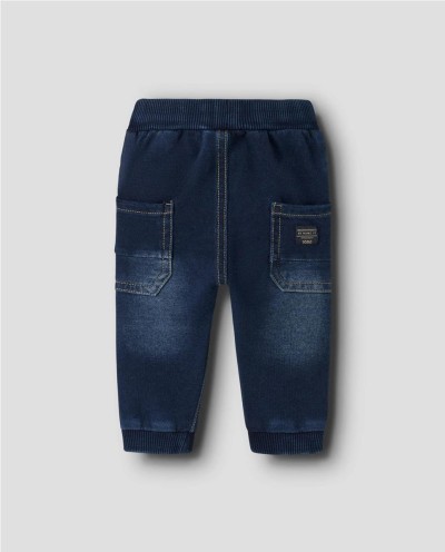 PANTALÓN PUNTO DENIM BAGGY