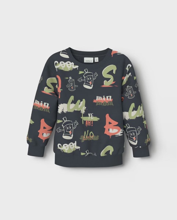 SUDADERA ESTAMPADA "GRAFITI"