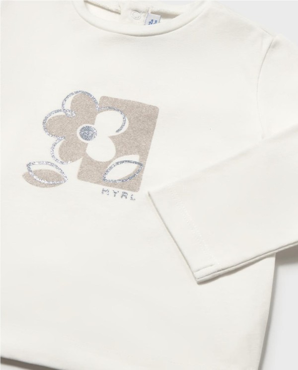 CAMISETA SERIGRAFIA FLOR 2