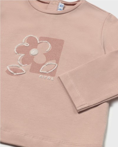CAMISETA SERIGRAFIA FLOR