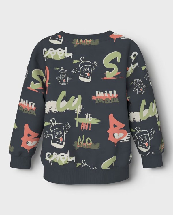 SUDADERA ESTAMPADA "GRAFITI" 2