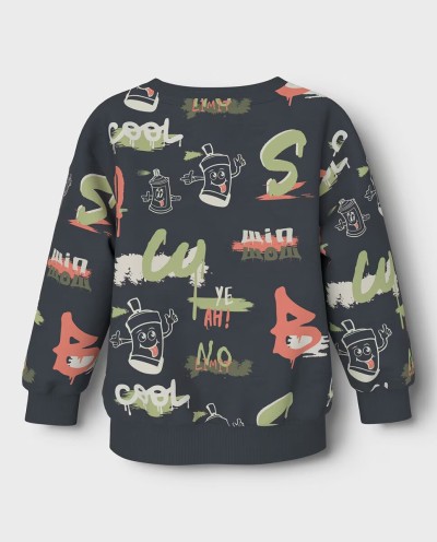 SUDADERA ESTAMPADA "GRAFITI"