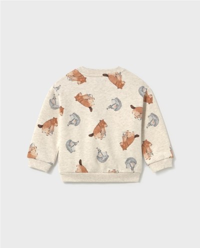 SUDADERA ANIMALITOS BOLSILLO