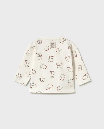 CAMISETA ESTAMPADO BREAKFAST