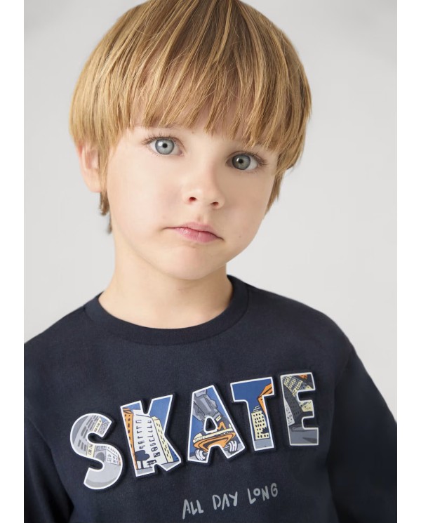 CAMISETA RELIEVE "SKATE"