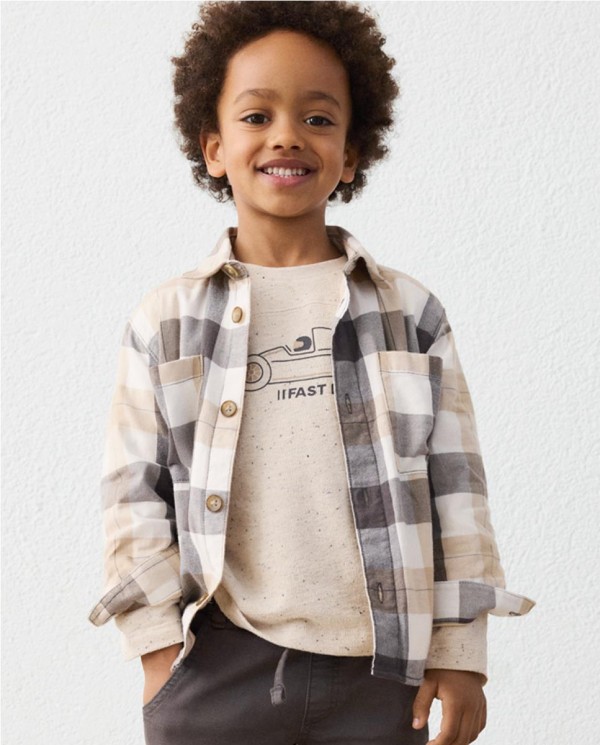 SOBRECAMISA CUADROS