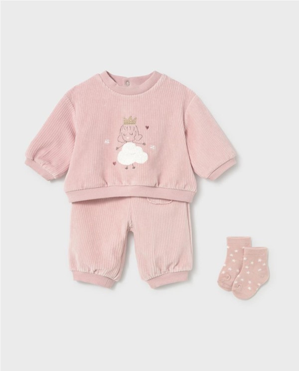 CONJUNTO CON CALCETINES PRINCESA