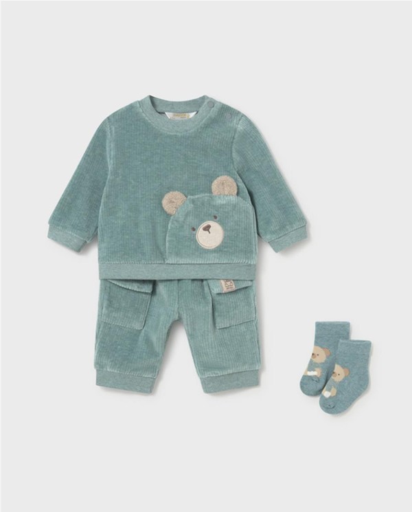 CONJUNTO CON CALCETIN OSITO
