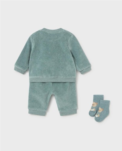 CONJUNTO CON CALCETIN OSITO