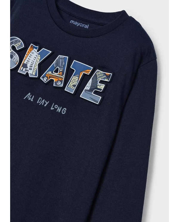 CAMISETA RELIEVE "SKATE"