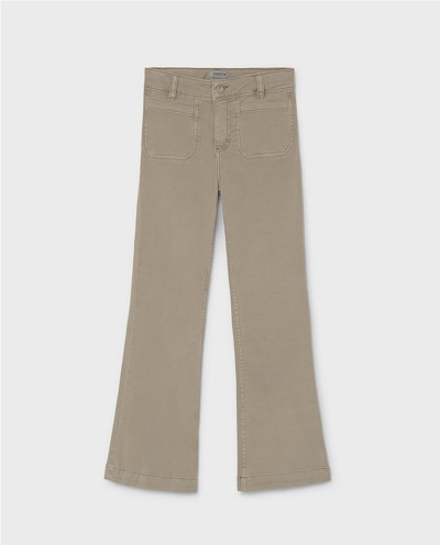 PANTALÓN FLARE BOLSILLOS