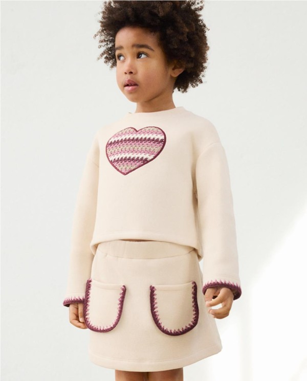 CONJUNTO FALDA CORAZÓN