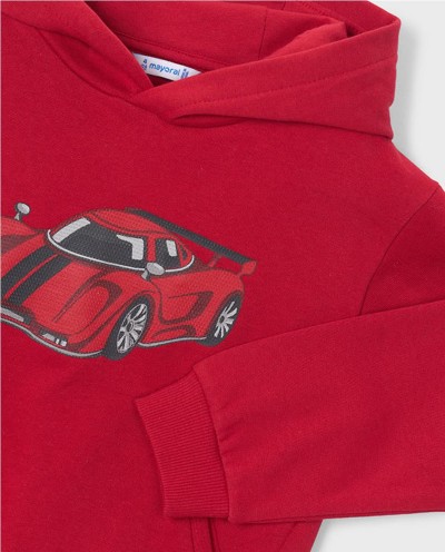 SUDADERA RELIEVE COCHE